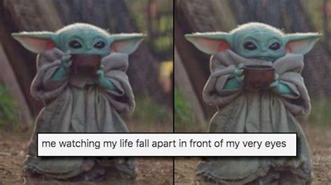 Baby Yoda Drinking Soup Memes Are The Purest Thing On The Internet