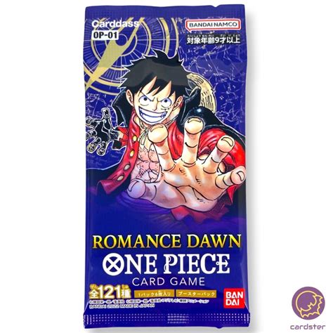 Pack Romance Dawn Op One Piece Card Game Japan Booster Sealed Ebay