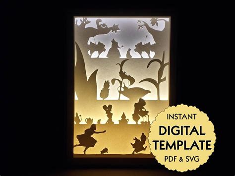 Free 339 Disney Shadow Box Svg Free SVG PNG EPS DXF File