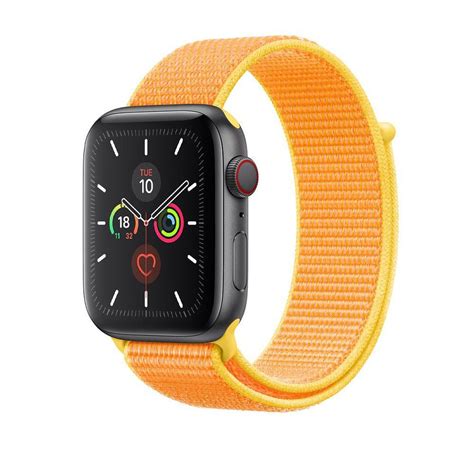 Canary Yellow Sport Loop For Apple Watch Apple Watch Straps Australia