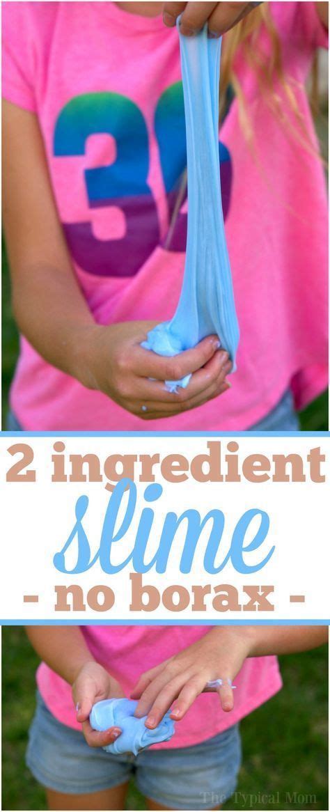 This is another slime recipe without borax or glue. How to Make 2 Ingredient Laundry Detergent Slime | Diy slime recipe, Diy slime, Slime ingredients