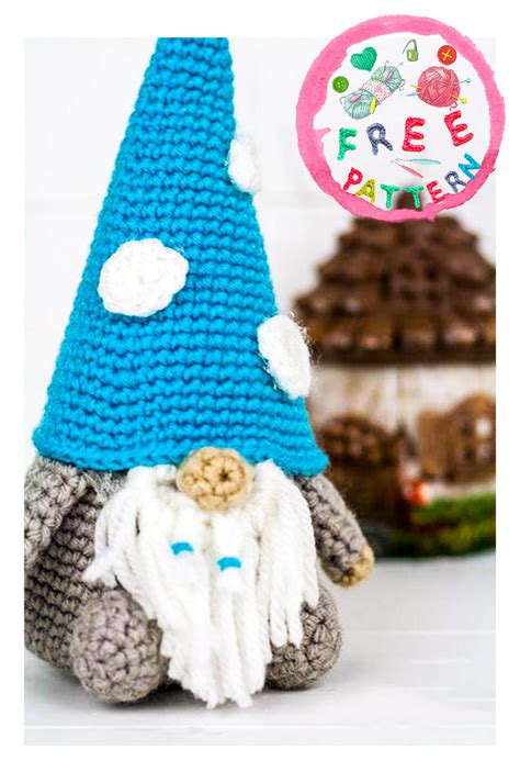 Amigurumi Garden Gnome Free Crochet Pattern Eeasyknitting Com