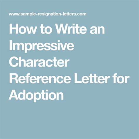 Adoption Reference Letter For Friend In 2020 Reference Letter Sample