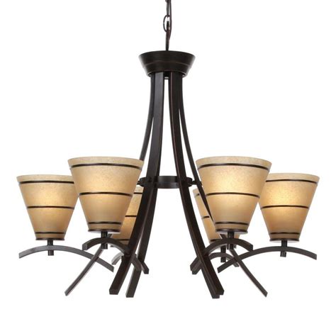 Kenroy Home Wright Light Oil Rubbed Bronze Chandelier Orb The