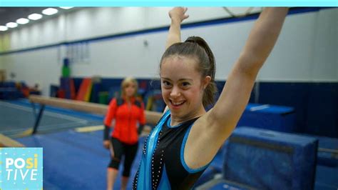 Meet The Champion Gymnast With Down Syndrome Positive Youtube