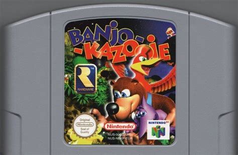 Banjo Kazooie Nintendo 64 N64 Eur Version Pal Game Card