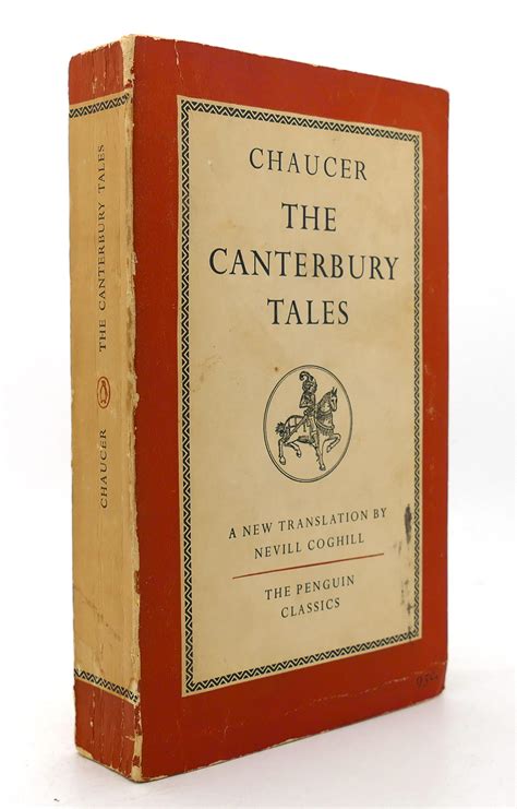 The Canterbury Tales Par Geoffrey Chaucer Softcover 1955 First