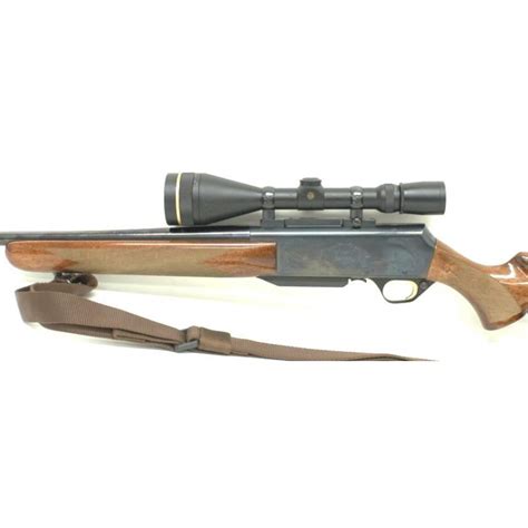 Browning Bar Ii Safari 7mm Rem Mag Caliber Rifle With Leupold 45x14 Vari X Iii Scope Safari
