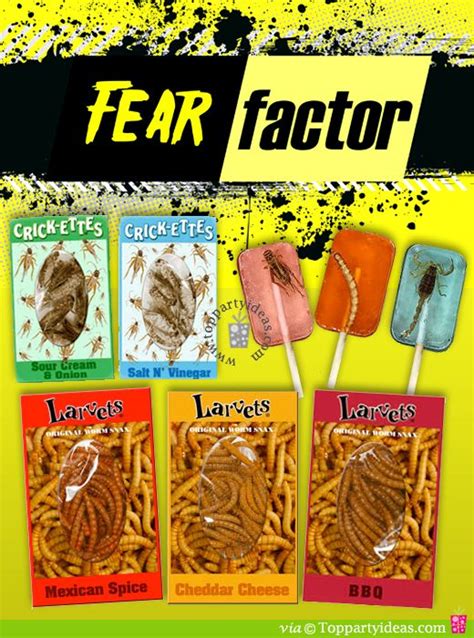 20 Gory Foods For Halloween Fear Factor Or April Fools Fear Factor