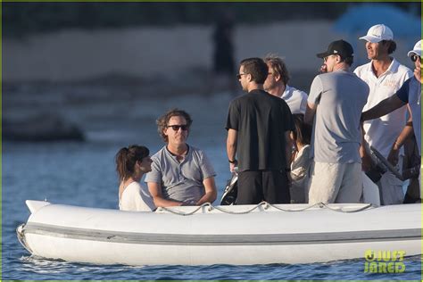 Photo Leonardo Dicaprio Tobey Maguire Relax On A Yacht In St Tropez 61