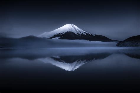Mount Fuji Reflection Wallpapers Wallpaper Cave