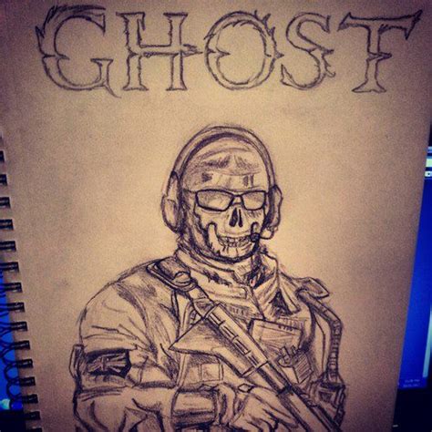 Call Of Duty Ghost Drawing At Explore Collection