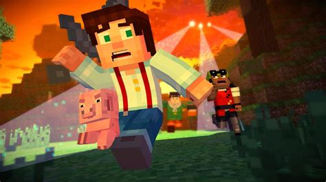 Minecraft Story Mode Review Blocky Escapades