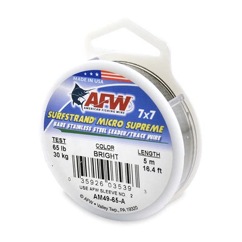 Fishon Tackle Shop Afw Surfstrand Micro Supreme Bare 7x7 Stainless