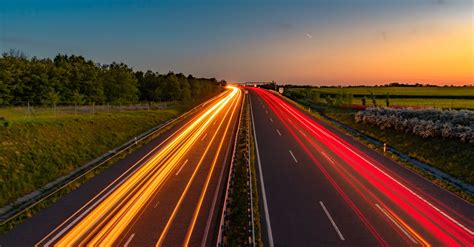 Time Lapse Photography Of Vehicle Tail Lights · Free Stock Photo