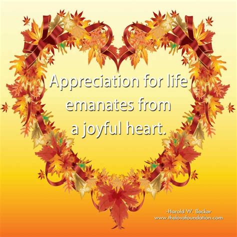 Appreciation For Life Emanates From A Joyful Heart Harold W Becker