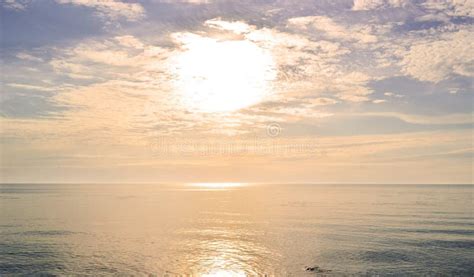 Sunrise On Sea Stock Image Image Of Reflection Scene 21087477