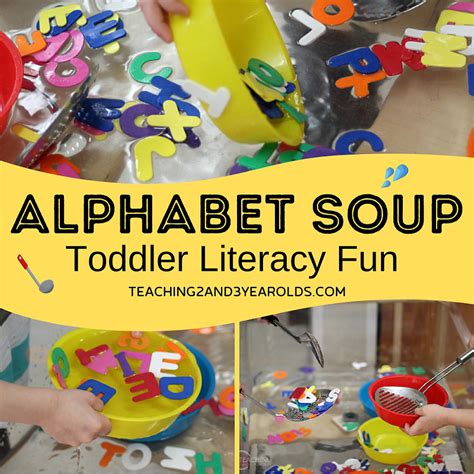 Toddler Learning With Alphabet Sensory Play