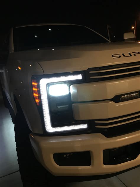 2017 Sd F250 Led Smoked Headlight Ford Truck Enthusiasts Forums