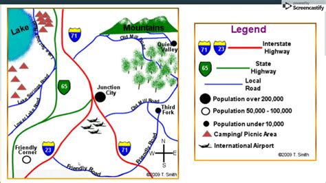 What Is A Map Legend Map Key How To Read A Map Legend Science Trends