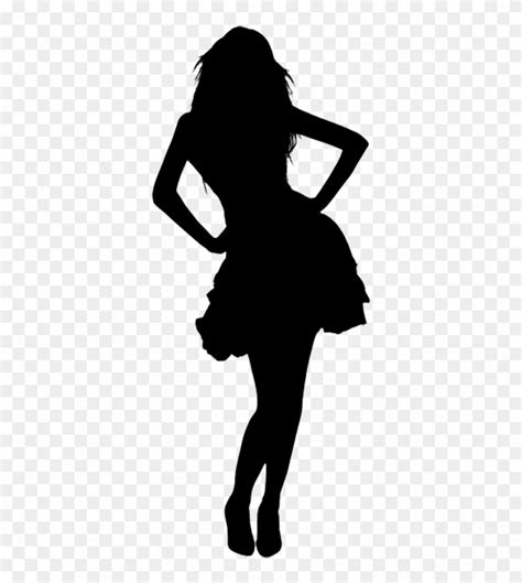 Woman Silhouette Png Silueta Negra De Mujer Transparent Png Images My