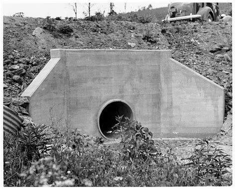 Single Pipe Culvert Under A Roadway