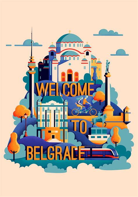 Marija Mijušković On Behance Behance Graphic Design Illustration Poster