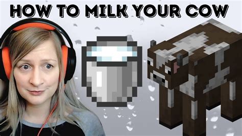 How To Get Milk Minecraft Minecraft Tutorial Not Really A Tutorial