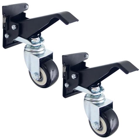 Workbench Casters Kit Retractable Heavy Duty For Workbenches Adjustable
