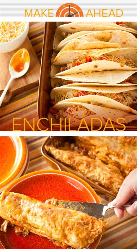 The chicken and vegetables hold up well, reheat beautifully, and stay flavorful for the duration. Make-Ahead Chicken Enchiladas | Recipe | Recipes, Cooking ...