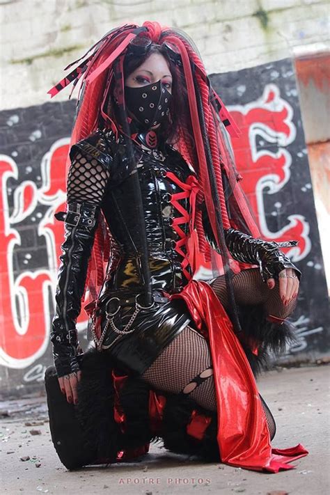 LACE Your Self For Pitite Oudy Alt Model Pitite Oudy Post Punk Cyber Goth Industrial