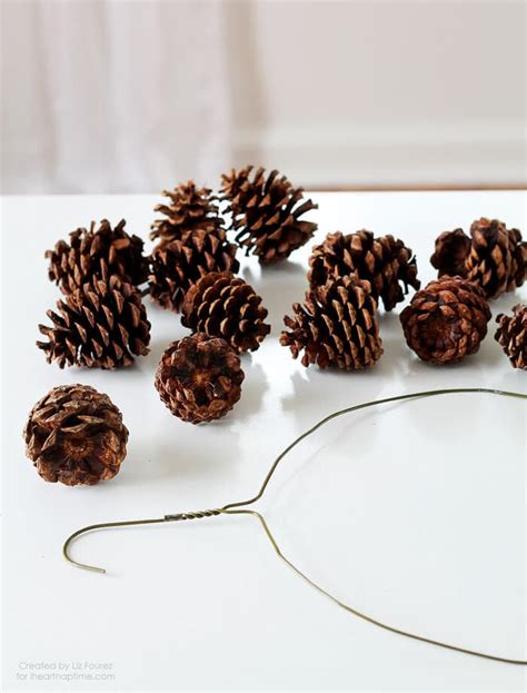 Diy Pinecone Wreath I Heart Nap Time