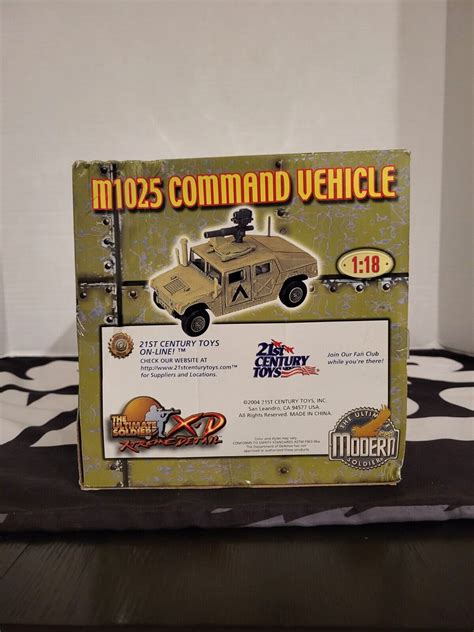 M1025 Command Vehicle The Ultimate Soldier 118 Mib New Sealed 2 Ebay