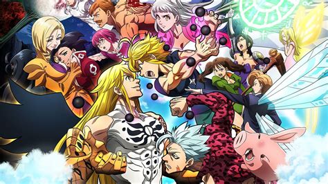 The Seven Deadly Sins Nuova Locandina Per Lultima Stagione Inizia La