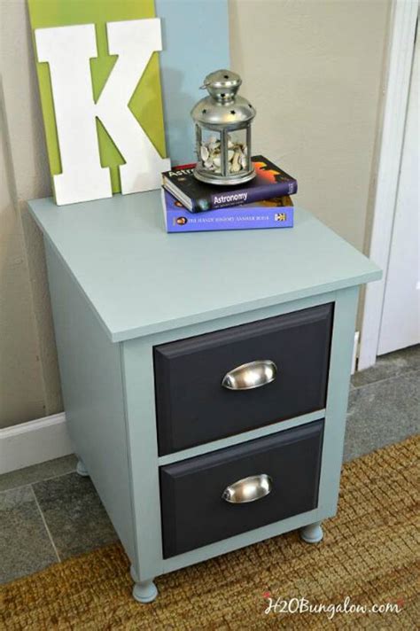 21 Creative Nightstand Makeovers Green With Decor