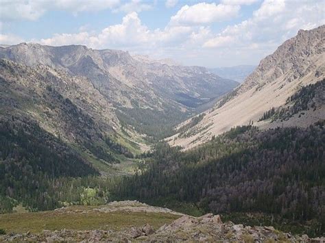 Porcupine Creek Valley Wind River Range Wy The Great Outdoors