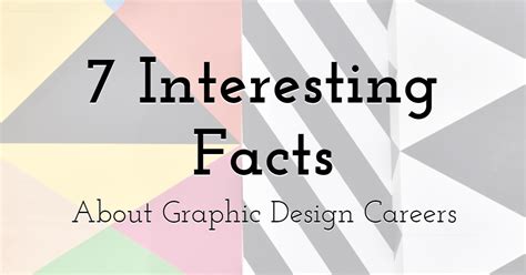 7 Interesting Facts About Graphic Design Careers