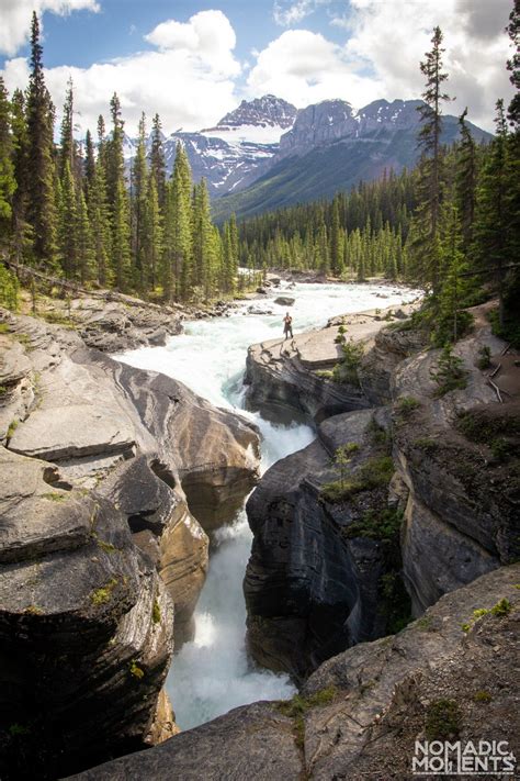 Mistaya Canyon Best Canadian Rockies Day Hikes Nomadic Moments