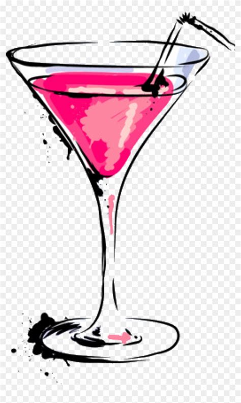 Pink Martini Glass Clipart Hd Png Download 3300x51003312620 Pngfind