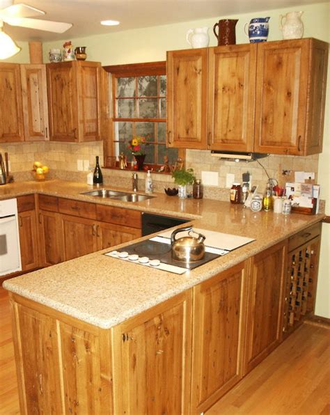 Rustic Oak Kitchen Cabinets