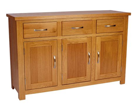 Portland Oak 3 Door3 Drawer Sideboard Barons Contract Furniture