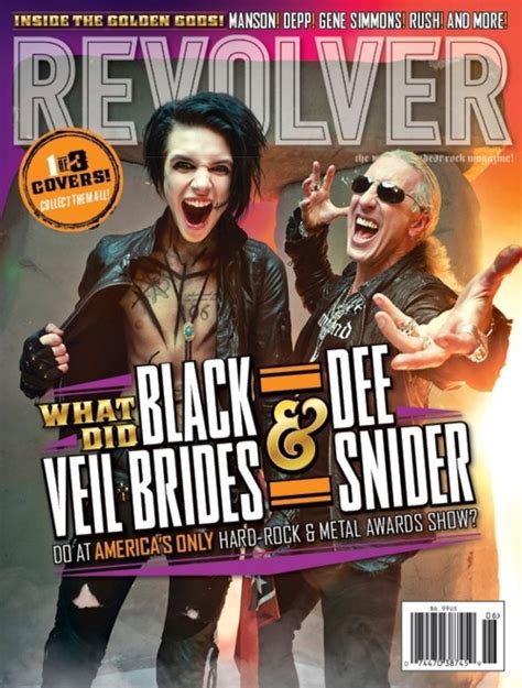 Revolver Magazine Black Veil Brides Fan Art 30770191 Fanpop