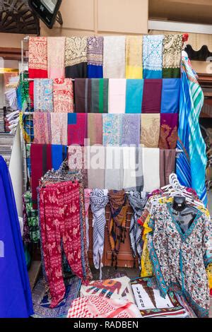Dubai Souks And Its Colours From Goods In Bur Dubai Stock Photo Alamy