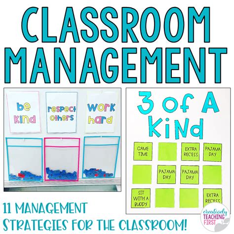 11 Strategies For Classroom Management — Creatively Teaching First In