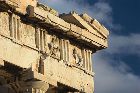 15 Imágenes En Detalle De Los Elementos Arquitectónicos Del Partenón