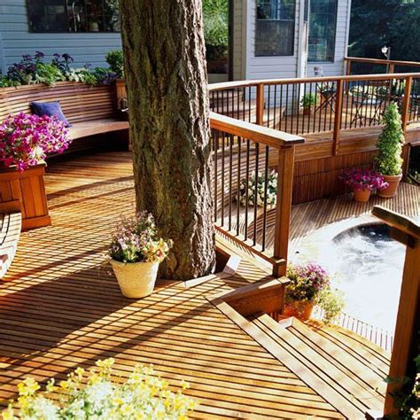 Best Images About Deck And Patio Ideas On Pinterest Hot Tub Deck 23040 Hot Sex Picture