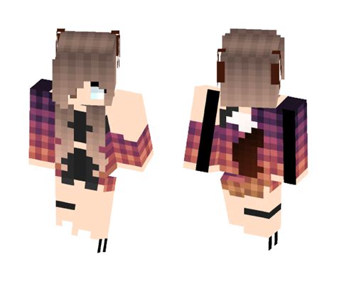 Wolf Girl Minecraft Skin