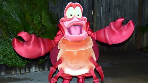Sebastian The Crab Meet And Greet At Typhoon Lagoon Dvc Moonlight Magic