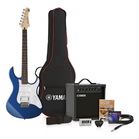 Yamaha Pacifica Pac012 Electric Guitar Metallic Blue Complete Guitar
