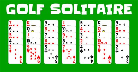 The goal of this free card game is to sort all the cards on the table into the eight foundation slots at the top of the screen. Golf Solitaire | Play it online